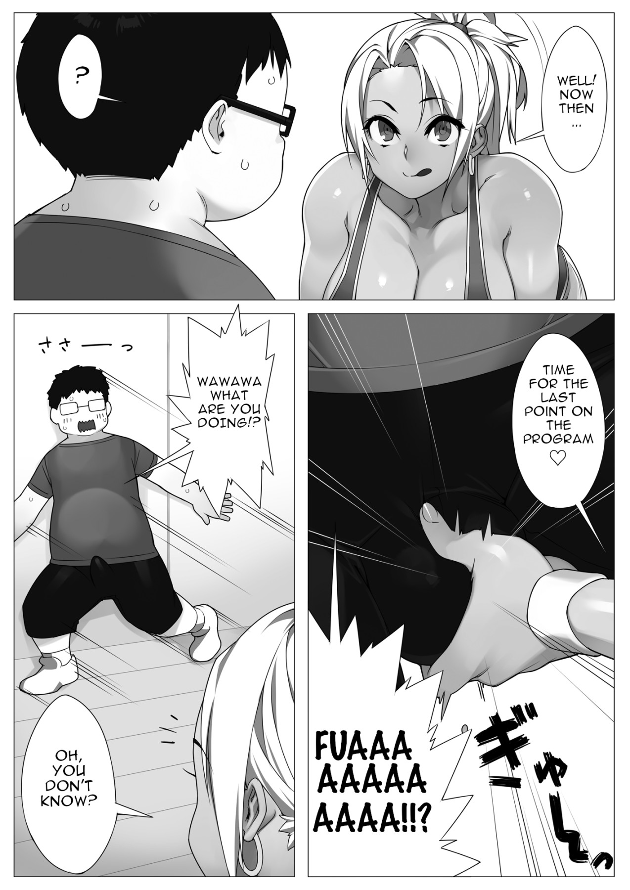 Hentai Manga Comic-TRAINING DAY-Read-3